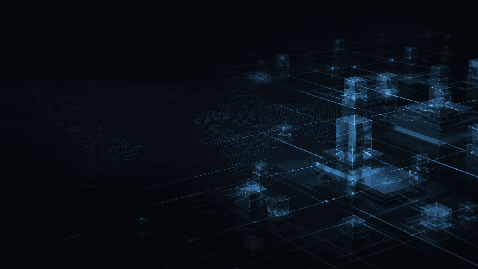 Abstract encrypted financial network